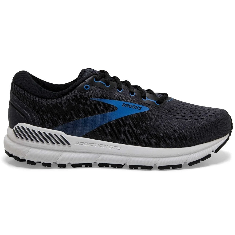 BROOKS Addiction GTS 15 Extra Wide 4E Mens Running Shoes India Ink/Black/Blue 1 BROOKS Addiction GTS 15 Extra Wide 4E Mens Running Shoes India Ink/Black/Blue