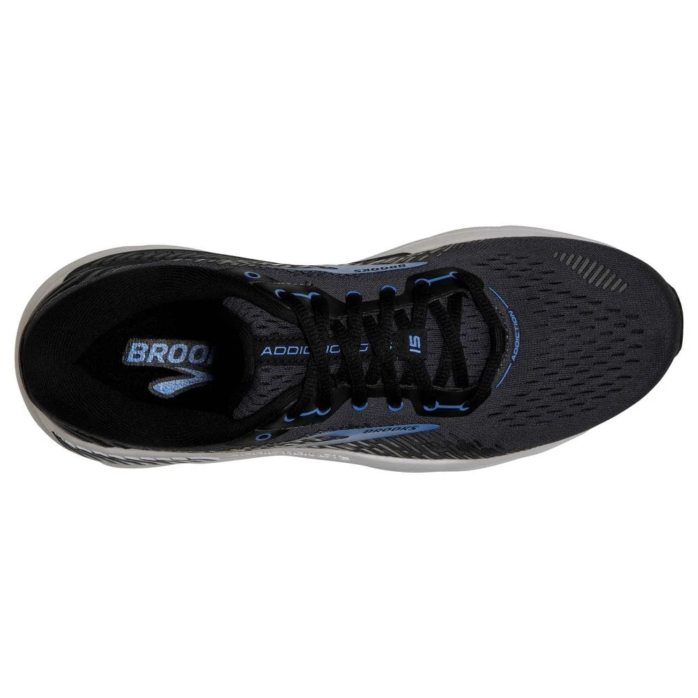 BROOKS Addiction GTS 15 Extra Wide 4E Mens Running Shoes India Ink/Black/Blue 2 BROOKS Addiction GTS 15 Extra Wide 4E Mens Running Shoes India Ink/Black/Blue - Image 2