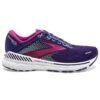 BROOKS Adrenaline GTS 22 Womens Running Shoes Navy/Yucca/Pink