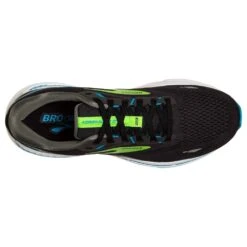 BROOKS Adrenaline GTS 23 Wide 2E Mens Running Shoes Black/Hawaiian Ocean/Green -Run Gear Shop adrenaline gts 23 wide 2e mens running shoes black hawaiian ocean green p8217 32632 image