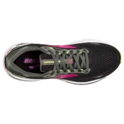 BROOKS Adrenaline GTS 23 Wide D Womens Running Shoes Black/Gunmetal/Sharp Green -Run Gear Shop adrenaline gts 23 wide d womens running shoes black gunmetal sharp green p8176 32358 image