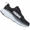 Hoka Bondi 8 Mens Running Shoes Black/White