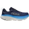 Hoka Bondi 8 Wide 2E Mens Running Shoes Outer Space/All Aboard