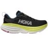 Hoka Bondi 8 Womens Running Shoes Black/Citrus Glow