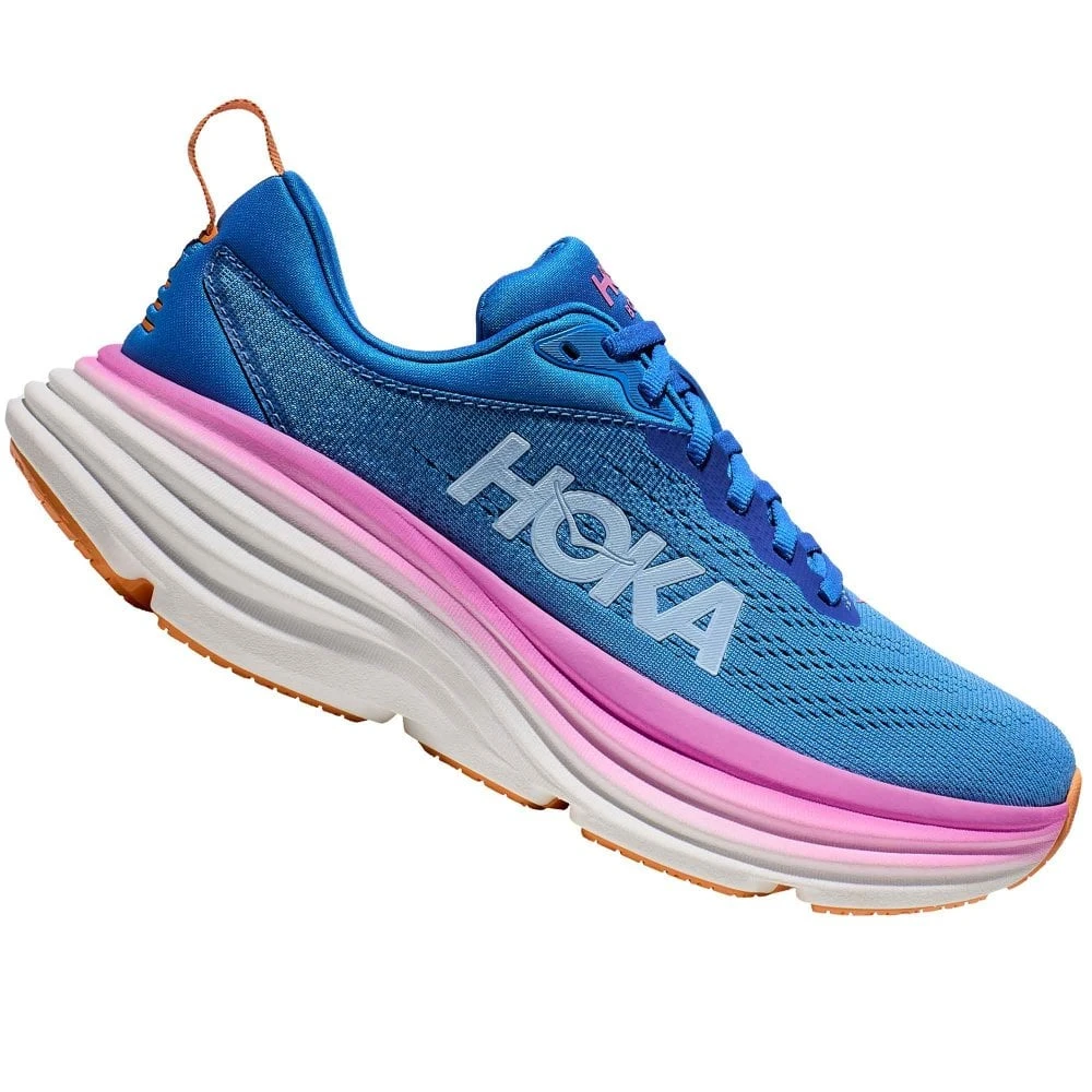 Hoka Bondi 8 Womens Running Shoes Coastal Sky/All Abroad 1 Hoka Bondi 8 Womens Running Shoes Coastal Sky/All Abroad
