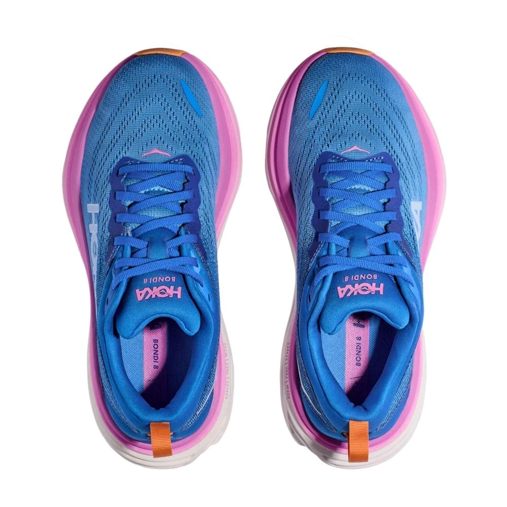 Hoka Bondi 8 Womens Running Shoes Coastal Sky/All Abroad 3 Hoka Bondi 8 Womens Running Shoes Coastal Sky/All Abroad - Image 3