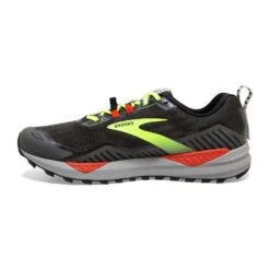 BROOKS Cascadia 15 Mens Trail Running Shoes Black/Raven/Cherry Tomato -Run Gear Shop cascadia 15 mens trail running shoes black raven cherry tomato p5939 23414 image