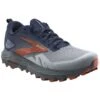 BROOKS Cascadia 17 Mens Trail Running Shoes Blue/Navy/Firecracker