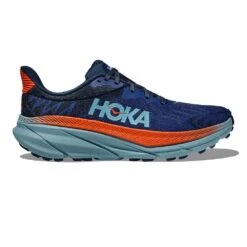 Hoka Challenger 7 Mens Trail Running Shoes Bellwether Blue/Stone Blue