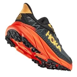 Hoka Challenger 7 Mens Trail Running Shoes Castlerock/Flame -Run Gear Shop challenger 7 mens trail running shoes castlerock flame p8283 32930 image
