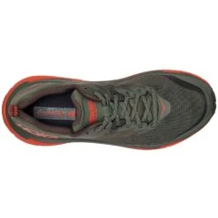 Hoka Challenger ATR 6 Wide 2E Mens Trail Running Shoes Thyme/Fiesta -Run Gear Shop challenger atr 6 wide 2e mens trail running shoes thyme fiesta p7782 30755 image