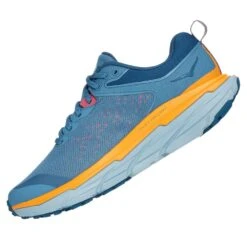 Hoka Challenger ATR 6 Womens Trail Running Shoes Provincial Blue/Saffron -Run Gear Shop challenger atr 6 womens trail running shoes provincial blue saffron p6098 23938 image