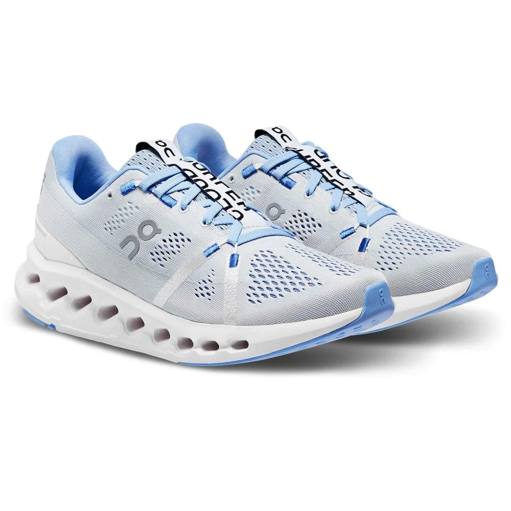 On Cloudsurfer Womens Running Shoes Heather/White 1 On Cloudsurfer Womens Running Shoes Heather/White
