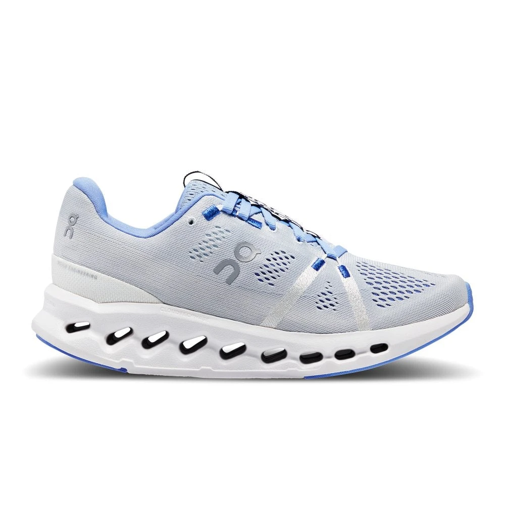 On Cloudsurfer Womens Running Shoes Heather/White 3 On Cloudsurfer Womens Running Shoes Heather/White - Image 3