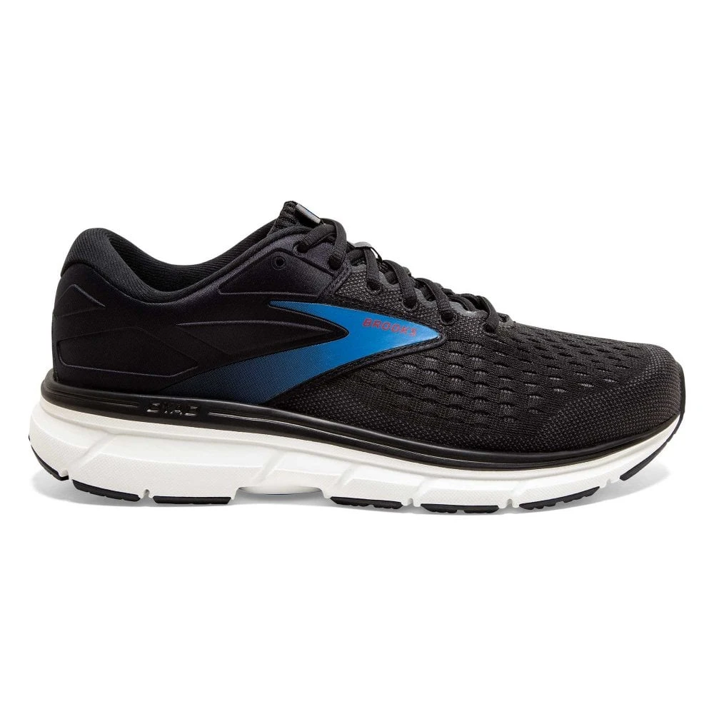 BROOKS Dyad 11 Mens Running Shoes Black/Ebony/Blue 1 BROOKS Dyad 11 Mens Running Shoes Black/Ebony/Blue