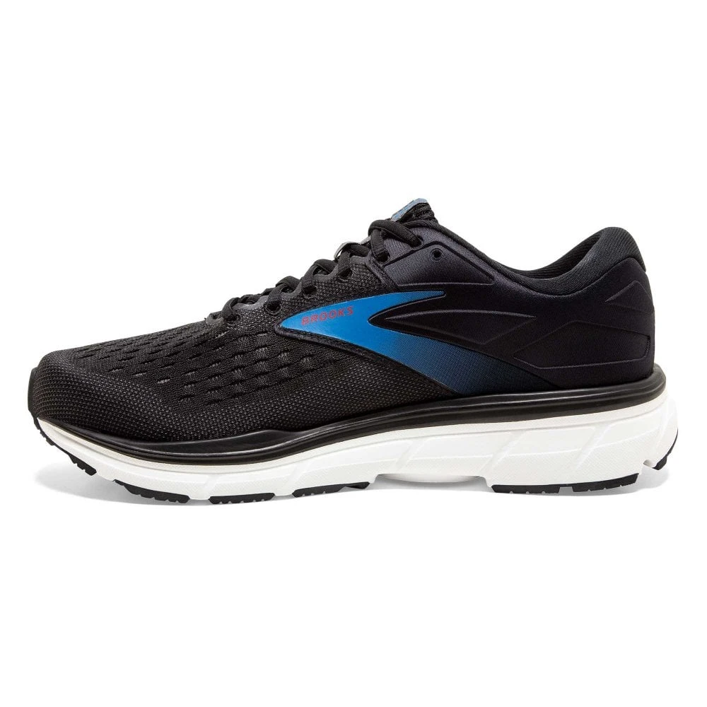 BROOKS Dyad 11 Mens Running Shoes Black/Ebony/Blue 4 BROOKS Dyad 11 Mens Running Shoes Black/Ebony/Blue - Image 4