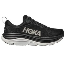 Hoka Gaviota 5 Wide Mens Running Shoes Black/White
