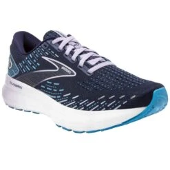 BROOKS Glycerin 20 Wide D Womens Running Shoes Peacoat/Ocean/Pastel Lilac