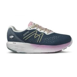 Karhu Ikoni Ortix HiVo Womens Support Road Running Shoes Blue Mirage/Dawn Pink