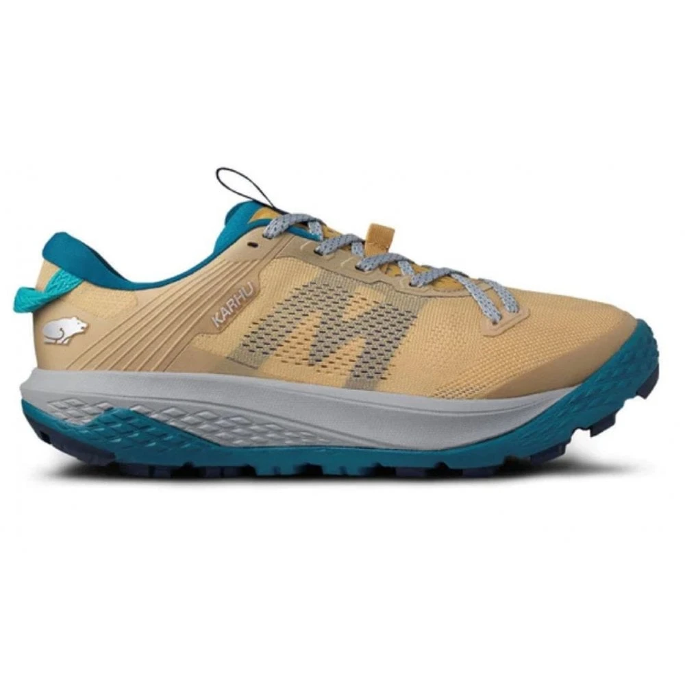 Karhu Ikoni Trail Womens Running Shoes New Wheat/Crystal Teal 1 Karhu Ikoni Trail Womens Running Shoes New Wheat/Crystal Teal