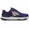 Altra Lone Peak 7 Womens Trail Running Shoes Dark Purple