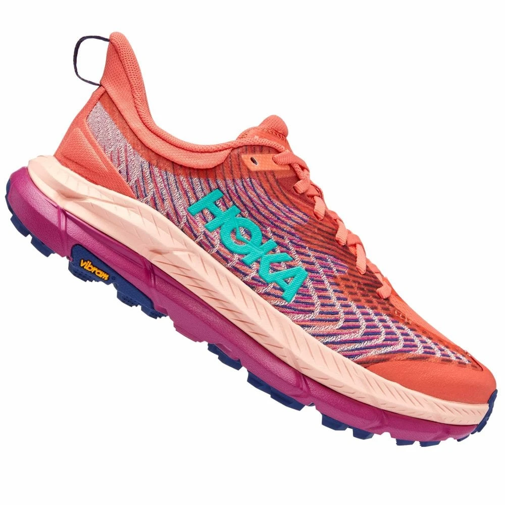 Hoka Mafate Speed 4 Womens Trail Running Shoes Camellia/Peach Parfait 1 Hoka Mafate Speed 4 Womens Trail Running Shoes Camellia/Peach Parfait