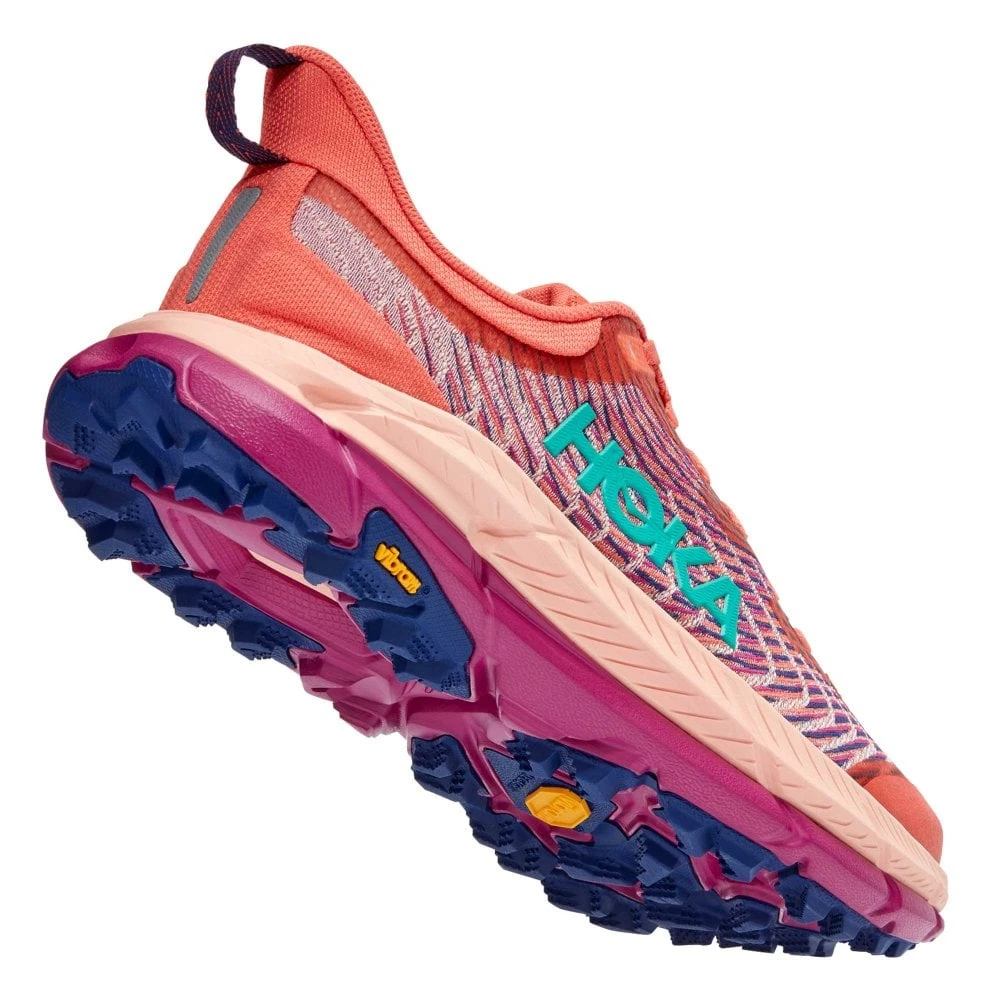 Hoka Mafate Speed 4 Womens Trail Running Shoes Camellia/Peach Parfait 2 Hoka Mafate Speed 4 Womens Trail Running Shoes Camellia/Peach Parfait - Image 2
