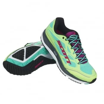 Scott Palani Support Womens Road Running Shoes With SUPPORT Green/Purple 1 Scott Palani Support Womens Road Running Shoes With SUPPORT Green/Purple