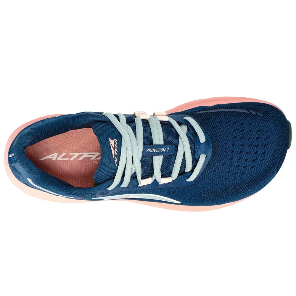 Altra Provision 7 Womens Running Shoes Deep Teal/Pink 2 Altra Provision 7 Womens Running Shoes Deep Teal/Pink - Image 2