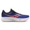 Saucony Ride 15 Womens Road Running Shoes Blue Raz/Zest