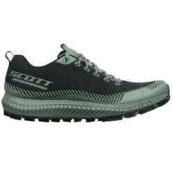 Scott Supertrac Ultra RC Mens Trail Running Shoes Black/Frost Green