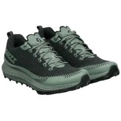 Scott Supertrac Ultra RC Mens Trail Running Shoes Black/Frost Green -Run Gear Shop supertrac ultra rc mens cushioned trail running shoes black frost green p7208 28344 image