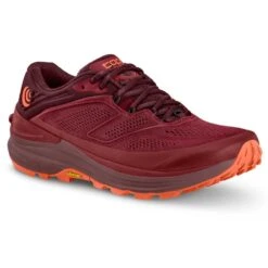 Topo Athletic Ultraventure 2 Womens Trail Running Shoes Berry/Orange